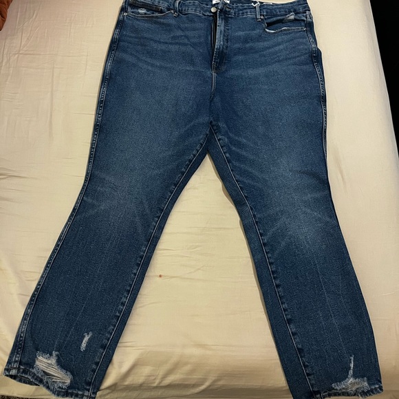 GOOD AMERICAN Good Curve High Waist Skinny Jean - Picture 2 of 5